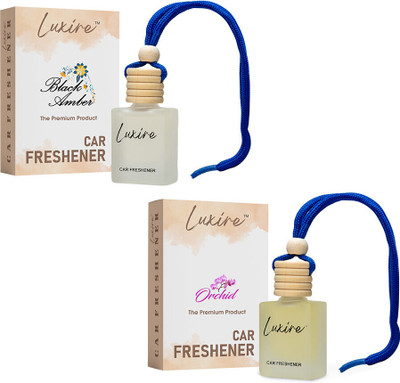 LUXIRE BLACKAMBER-ORCHID Car Freshener Diffuser lx-02(2 x 10 ml)