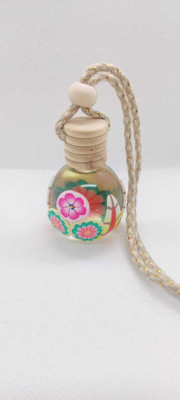 Enlushed Rose Rush Car Freshener Diffuser Car Freshener Hanging/Car Perfumes Accessories Long Lasting Rose Rush fregrance(1 Units)