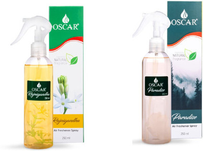 OSCAR RAJNIGANDHA, PARADISE Spray oscr rajnigandha and paradise(2 x 250 ml)