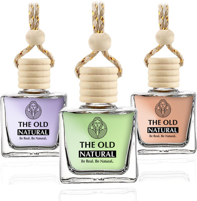 The Old Natural Expressions+Lavish Musk+Mysteri Car Freshener Aroma Oil, Diffuser (3 X 10 Ml) For Rs. 371 @ 53 %