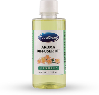 TetraClean Jasmine Fragrance Aroma Oil, Diffuser Aroma Diffuser Oil(120 ml)
