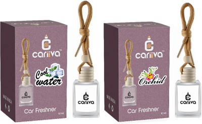 Cariiva COOLWATER-ORCHID Car Freshener Diffuser CR_02(2 x 10 ml)
