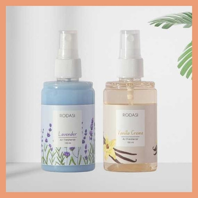 RODASI LAVENDER VANILLA CREAME Car Freshener Spray FK_New_10011179-FLVVC100ML(2 x 100 ml)