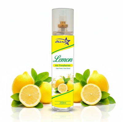 SHIVROH STAR Citrus Spray LEMON Air Freshener, Room Freshener, Car Freshener 250ml Spray SVRS-LMON-250ML(250 ml)