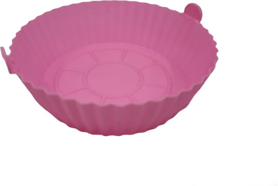 Bakeazy Air Fryer Reusable Silicone Pot Air Fryer(1 L)
