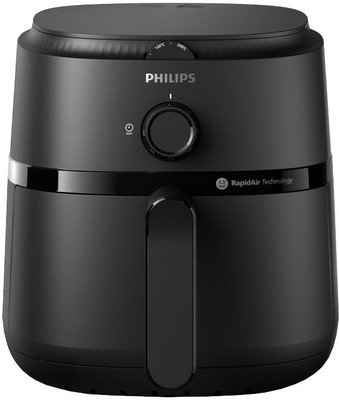 PHILIPS NA120/00 With Uses Up To 90% Less Fat, 1500W, With Rapid Air Technology Air Fryer  (4.2 L) For Rs. 4499