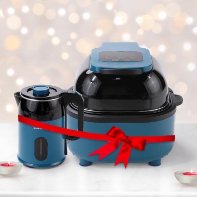 The Better Home by Fumato Kitchen Pair: Air Fryer & Electric Kettle | Color-coordinated Giftset Air Fryer(6.8 L)