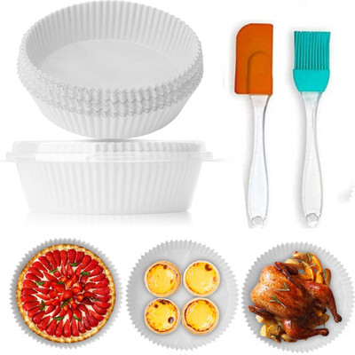 SCIVER Air-Paper-Oil Brush 100Pcs Air Fryer Disposable Paper Liner, Non-Stick Parchment Air Fryer(500 ml) deal from flipkart SCIVER Air-Paper-Oil Brush 100Pcs Air Fryer Disposable Paper Liner, Non-Stick Parchment Air Fryer(500 ml) deal from flipkart