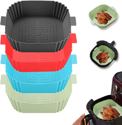 Takositio Washable Air Fryer Silicone Pot Air Fryer(0 L)
