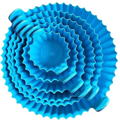 hbstreads 6 pcs Reusable Air Fryer Silicone Pot Liners Air Fryer(1 L)