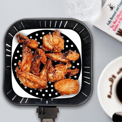 Bakeazy Round Air Fryer Liners Air Fryer(1 L)