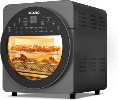 AGARO 33845 Elite Air Fryer For Home,Rotisserie Convection Oven,1700 watts with 16 Preset Menus Air Fryer(14.5 L)
