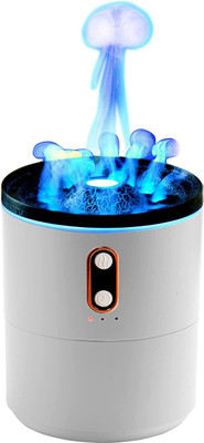 HOPZ 450ML Volcano Flame Air Fog Humidifier Cool Mist Small Humidifiers Portable Room Air Purifier(Multi)