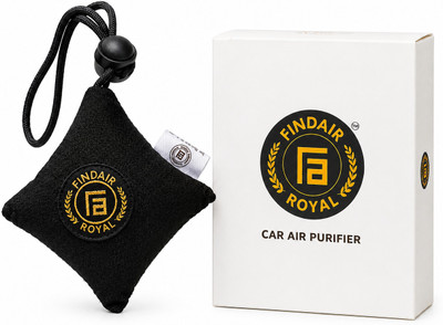 ROYAL FIND COOL FERSH FIND AIR Non electric Car air purifier. Car Air Purifier(Super Black)
