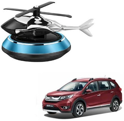 ZULUSTYL New Helicopter Alloy Solar Car Air Freshener-15 Portable Car Air Purifier(Blue)