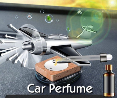 EMPEROR KING Car Dashboard Glider Solor Perfume Portable Car Air Purifier(Blue)