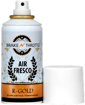 Breakrottle AIRFRESCO R-GOLD EVERLASTING FRESHNER SPARY Portable AirPurifier Portable Car Air Purifier(WHITE)