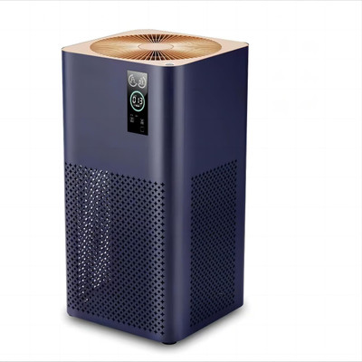X-XONIER Touch with Remote and WiFi True HEPA 13 Activated Carbon Covers upto 800 sq ft Portable Room Air Purifier(Blue)