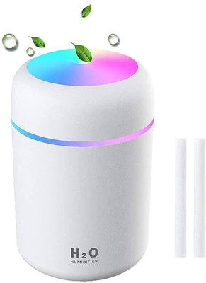 HouseofMalik h2o humidifier - colorful humidifier Portable Room Air Purifier(white)