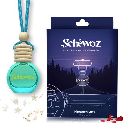 Shivaji Schewaz Luxury Car Perfume, Premium Car Freshener Upto 45 Days Natural Fragrance Portable Car Air Purifier(Monsoon Love)