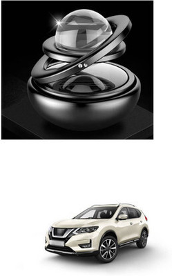 eXarioGadget Car Dashboard Solar Energy Double Ring Perfume 360 Degree Auto Rotate 114 Portable Car Air Purifier(eXarioGadget)