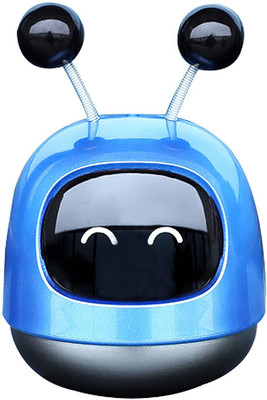 carfrill Car Dashboard Diffuser Unique robot design car diffuser Car Interior Accessories Portable Car Air Purifier(Blue)
