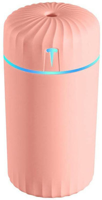 KolorFish HM-05 Portable USB Mini Air Humidifier 450ml For Office Desk Bedroom Cool Mist Portable Car Air Purifier(Pink)
