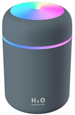 WUUP H2O Mini Humidifier With LED Lights, Ultrasonic Cool Mist Humidifier Portable Room Air Purifier(Multicolor)