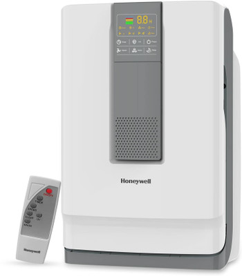 Honeywell Air Touch V4 Air Purifier with H13 HEPA, Anti-Bacterial Filter, UV-C LED & Ionizer 5 Stage Filtration, Covers 543 sq.ft, UV LED & Ionizer, Anti-Bacterial, Activated Carbon & H13 HEPA Filter, Removes 99.99% Pollutants & Micro Allergens Portable Room Air Purifier(White)