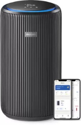 PHILIPS Smart Air Purifier for Home|Real Time AQI Display|Covers upto 700 sqft Portable Room Air Purifier(black)