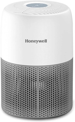 Honeywell Air Touch V1 3 Stage Filtration, Covers 235 Sq.ft, 3-in-1 filter - Pre-Filter, H13 HEPA Filter, Activated Carbon Filter, Removes 99.97% Pollutants, Allergens, Pet Danger, Smoke, Dust & Pollens Portable Room Air Purifier(White)