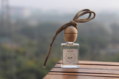 Wheelsindreams Flower Hanging Car Perfume Portable Car Air Purifier(Transparent)