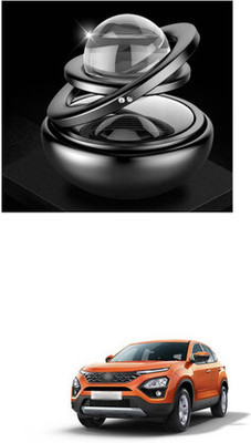 eXarioGadget Car Dashboard Solar Energy Double Ring Perfume 360 Degree Auto Rotate 243 Portable Car Air Purifier(eXarioGadget)