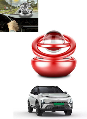 ABJD Multicolour Crystal Solar Power Air Freshner For Car Interior Fragrance-194 Portable Car Air Purifier(Multicolor)