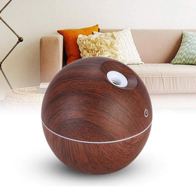 rvs trader 30ml Wood USB Powered Mini Air Mist Humidifier for Home Office Car Portable Car Air Purifier(Brown)