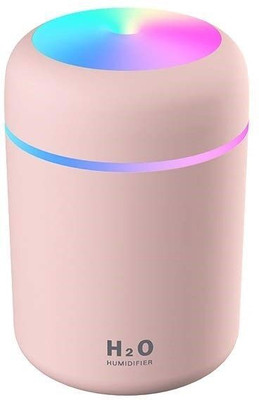 Fancy Nest H2O UltraGlow Purifier Aromatic Mist Humidifier with RGB Lights 5 Portable Room Air Purifier(Multicolor)