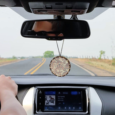 Inllex Hanging Car Air Freshener 5ml Long Last Refillable Bottle Car Perfume Scent Portable Car Air Purifier(multi)
