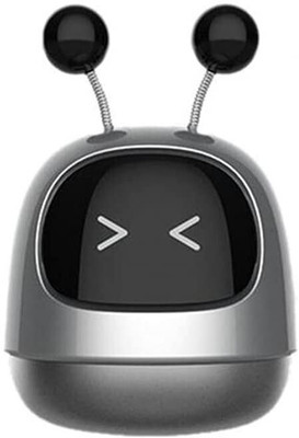 carfrill Car Dashboard Diffuser Robot Design Car Diffuser Car Interior Accessories Portable Car Air Purifier(Silver, Black)