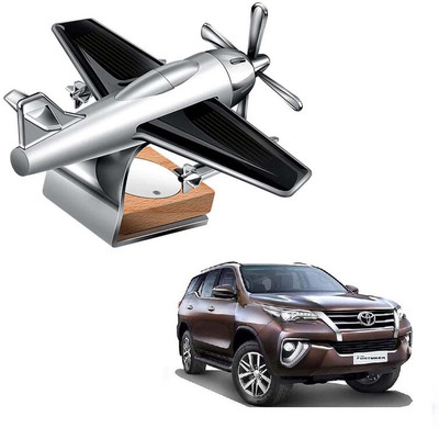 Motopex Airplane Glider Design Car Air Freshener Perfume Solar Power Silver-40 Portable Car Air Purifier(Silver)