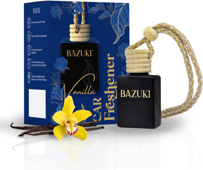 Bazuki Car Perfume Alcohol-Free Car Air Freshener Portable Car Air Purifier(Black)