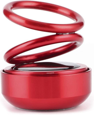 WISHPITARA Power Rotating Double Ring Car Air Freshener Perfume Portable Car Air Purifier(Multicolour)