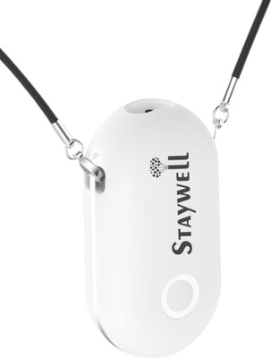STAYWELL WEARABLE AIR PURIFIER Portable Car Air Purifier(White)