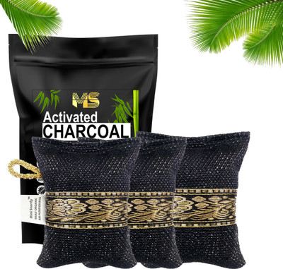 Mini Storify Non Electric Activated Charcoal Air Purifier Bag 75g Portable Car Air Purifier(Black)