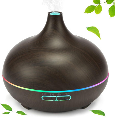 Antokin Aroma Diffuser Cool Mist Humidifier Portable Room Air Purifier(Brown)