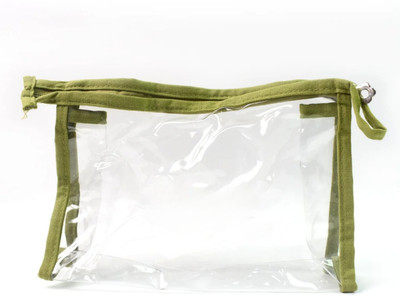 Lipzie Resealable Plastic Air Tight Pouch(Green, White Pack of 1)