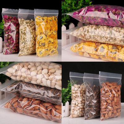 ASTRAMART Resealable Aluminium, Plastic Air Tight Pouch(Clear Pack of 100)