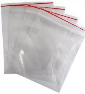 AANIJ Resealable Plastic Air Tight Pouch(Clear Pack of 100)