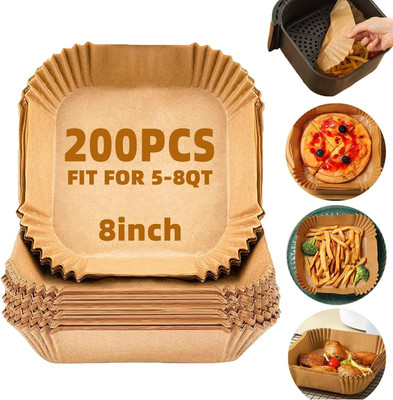 PABUZA Air Fryer Liners Airfryer Tray