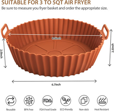 Valuree Airfryer SiliconTray_01 Airfryer Tray