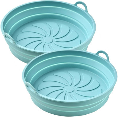 ABlue Clipper 6 pcs silicon air fryer different size tray set Airfryer Tray